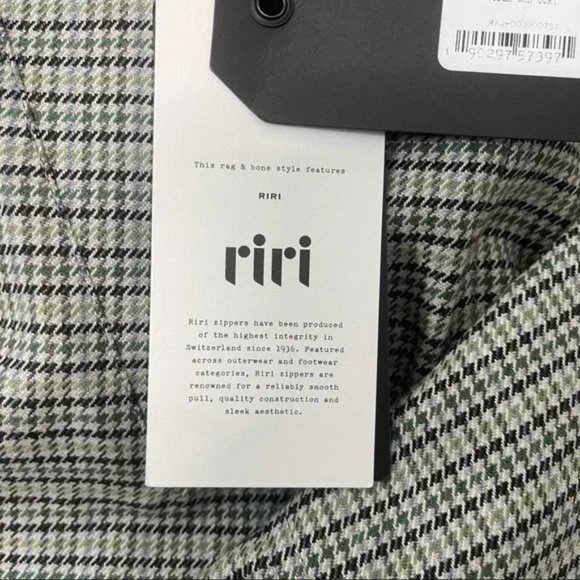 RAG & BONE Reversible Car Coat Black/100% Wool Houndstooth Jacket NWT MSRP$895 - Picture 11 of 14